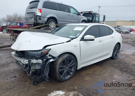 2020 Acura Tlx A-Spec/A-Spec W/Red Leather z USA, uszkodzony, nr VIN 19UUB3F63LA000938